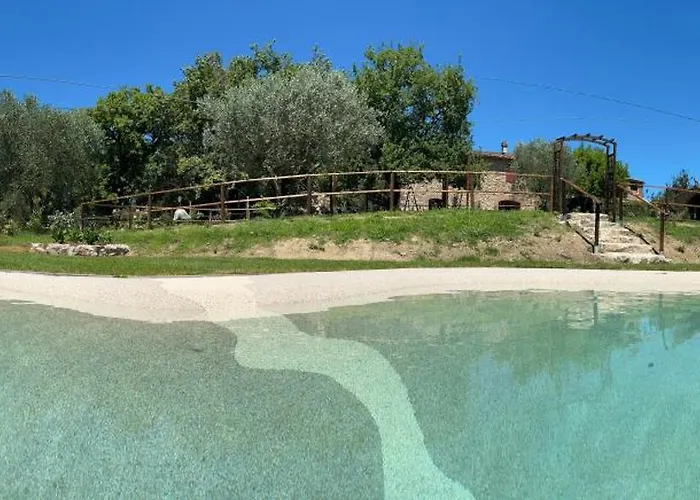 San Ansanino- Piscina Con Spiaggia-aria Condizionata ファームステイ *